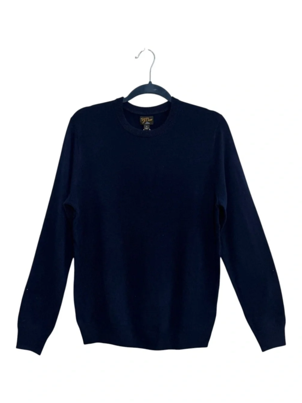 NWT J. Crew Men's Cashmere Sweater in Navy Size M